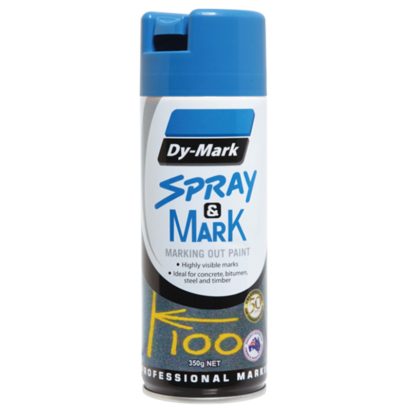 PAINT SPOT MARKING - FLUORO BLUE - DYMARK